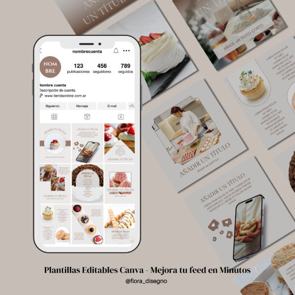 Producto - Plantillas editables para instagram MINIMAL