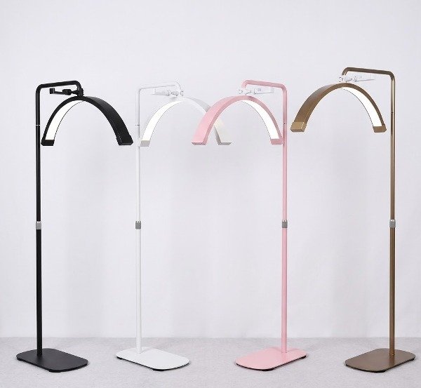 Producto - LAMPARA MEDIA LUNA LASHISTA DE PISO