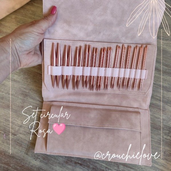 Producto - SET CIRCULARES ROSA