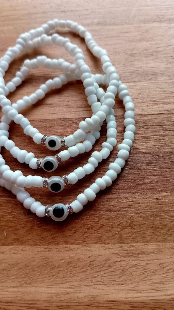 Producto - Pulsera elastizada - blanca