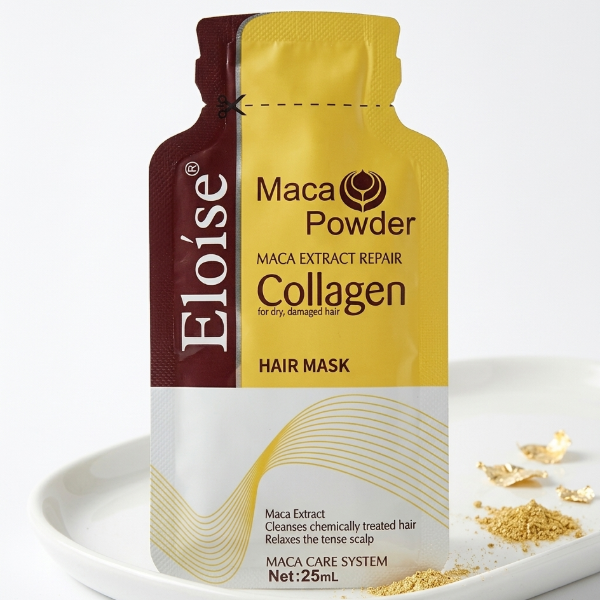 Producto - Mascarilla reparadora Eloíse colágeno y extracto de maca cabello seco o dañado - 0