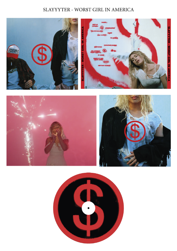 Producto - Slayyyter "WORST GIRL IN AMERICA" CD Custom