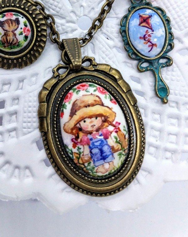 Producto - Camafeo y dijes Sarah Kay