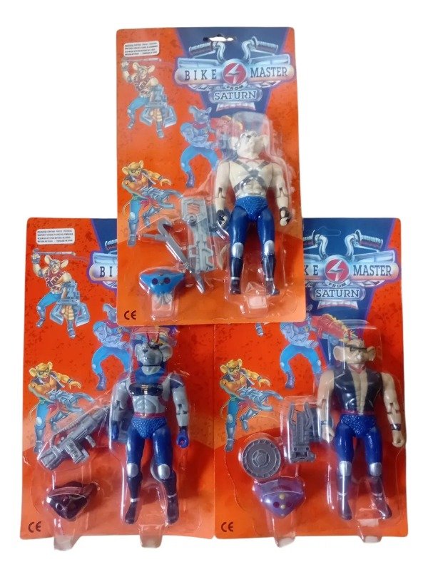 Producto - Motoratones De Marte Combo X 3 Personajes Nuevos En Blister