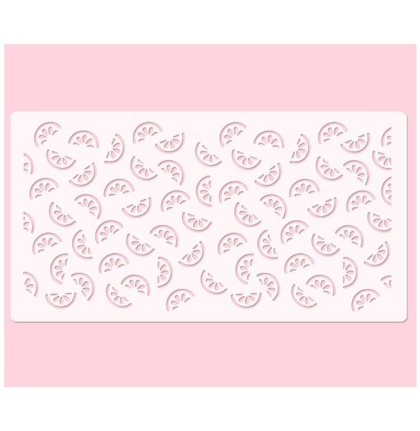 Producto - Stencil para Torta Limones