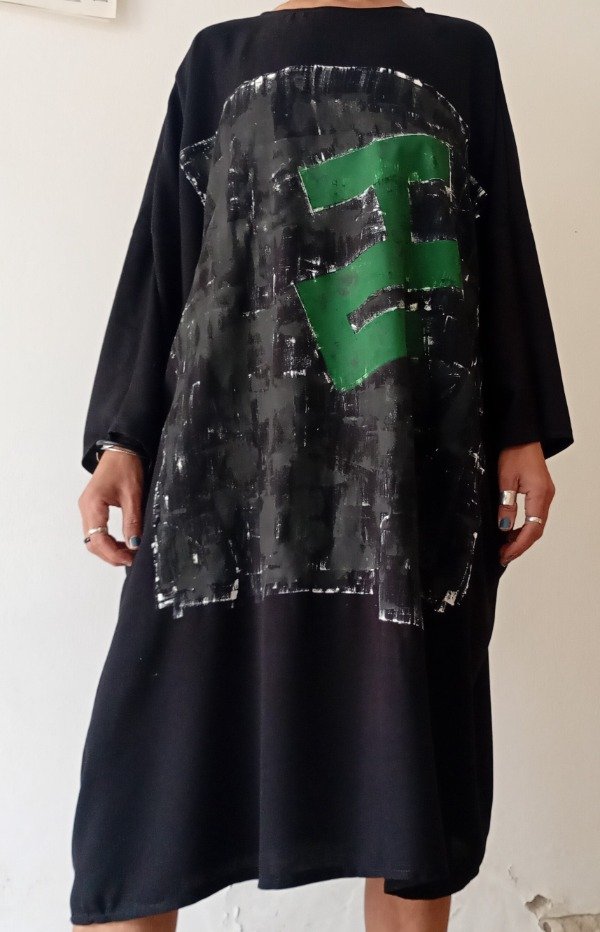 Producto - VESTIDO VERDE NEGRO - 2