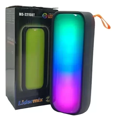 Producto - Parlante Bluetooth Luz Flama MS-2215BT