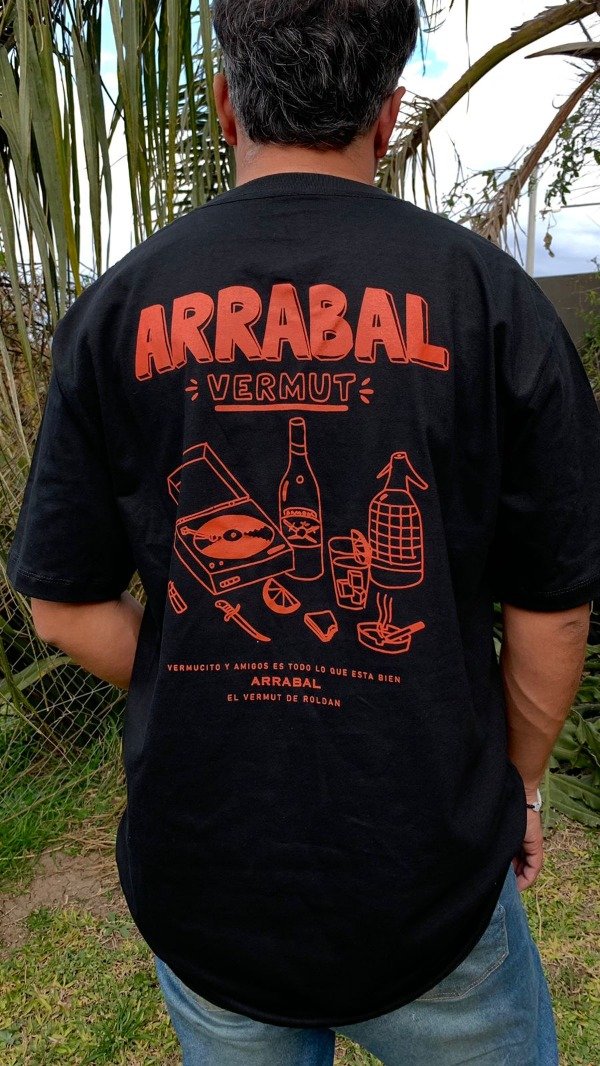 Producto - Remera Amigos (Negra)