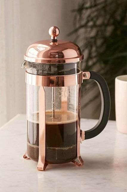 Producto - Prensa francesa 1lts ROSE GOLG