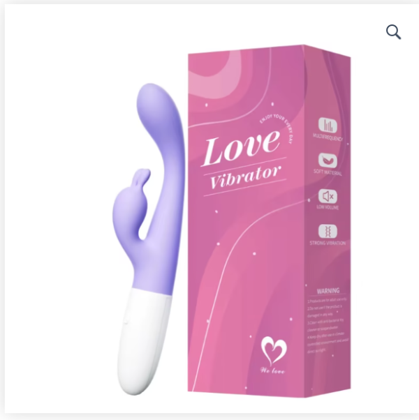 Producto - RABBIT ESTIMULADOR CLÍTORIS PUNTO G 18 CM x 2.4 CM 10 MODOS LOVE IMPORTADO