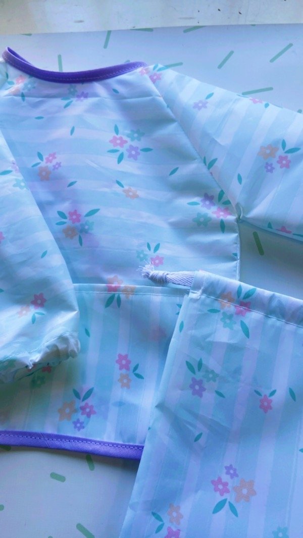 Producto - Babero manga larga ramillete de flor