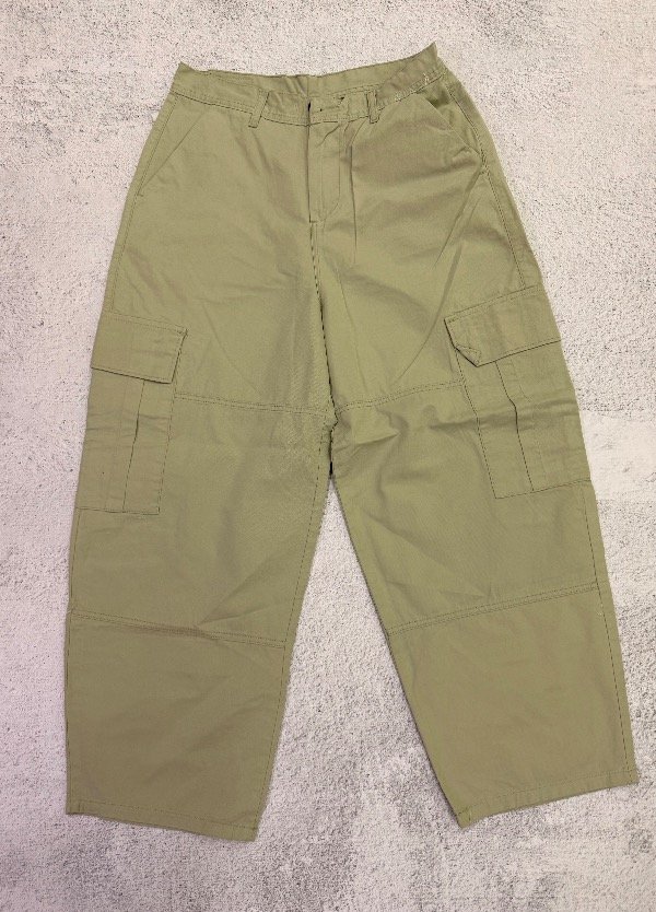 Producto - Baggy de gabardina Crudo