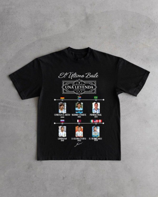 Producto - REMERA LEYENDA / MESSI