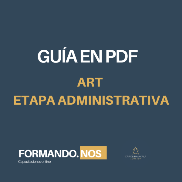 Producto - GUÍA EN PDF- ART ADMINISTRATIVO