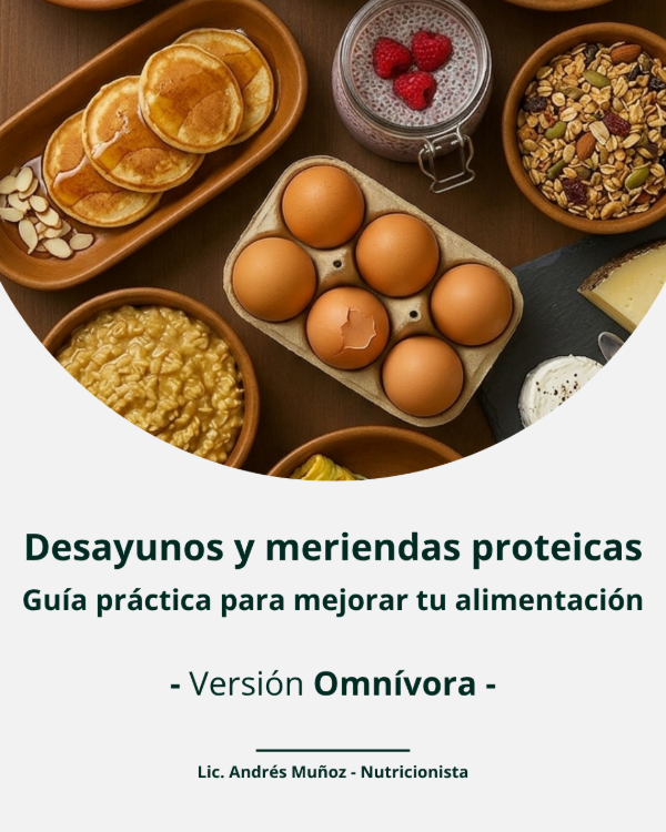 Producto - Desayunos y meriendas Omnívoras: Guía práctica para mejorar tu alimentación