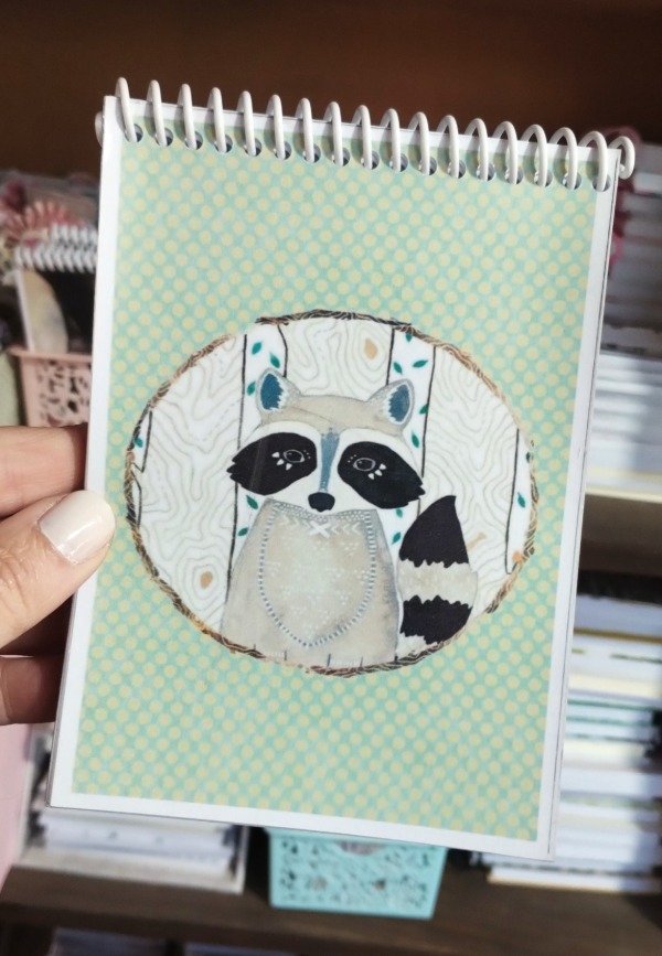 Producto - libreta espiral pocket A6 Nórdica - 0