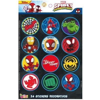 Producto - Stickers Spidey 24 unid