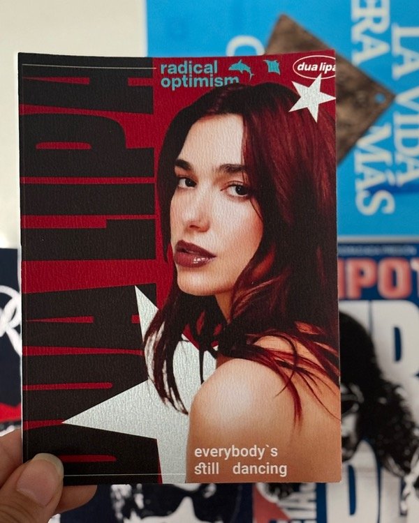 Producto - Print texturado DUA LIPA - Posters