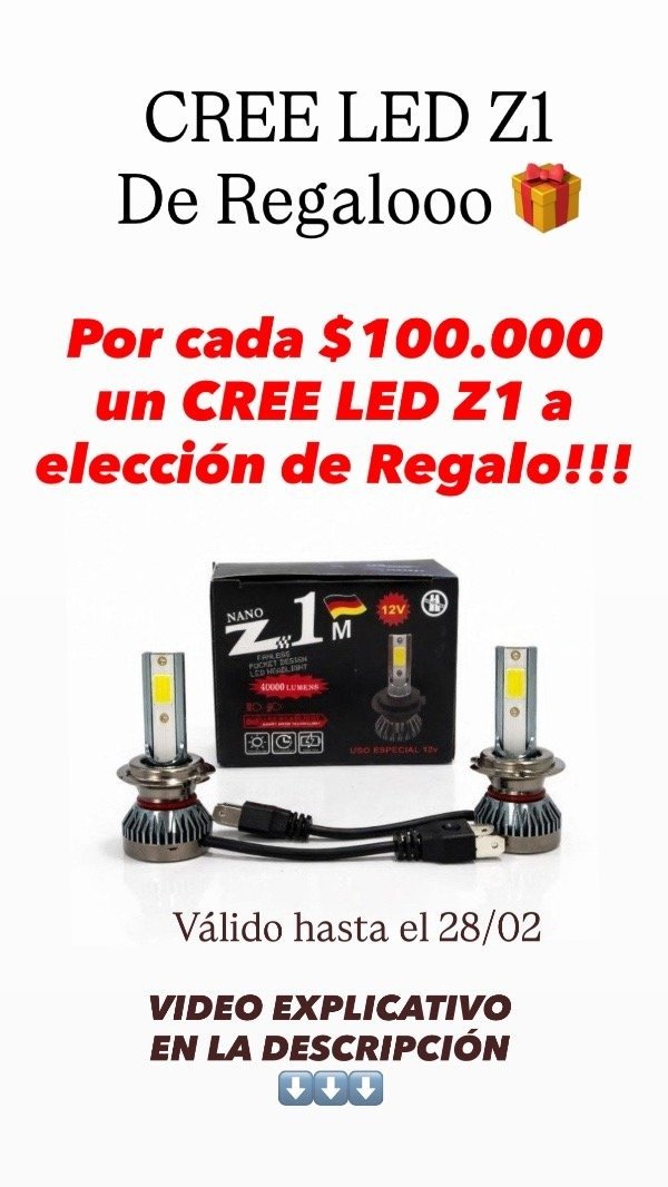 Producto - CREE LED Z1 MINI DE REGALO!