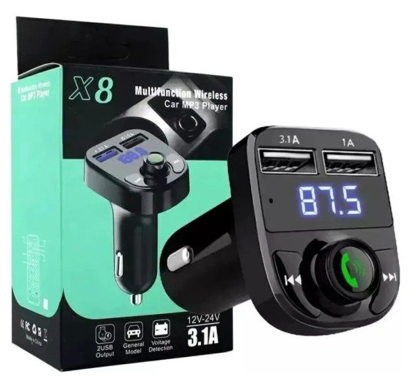 Producto - Transmisor multifunción FM Bluetooth - 0