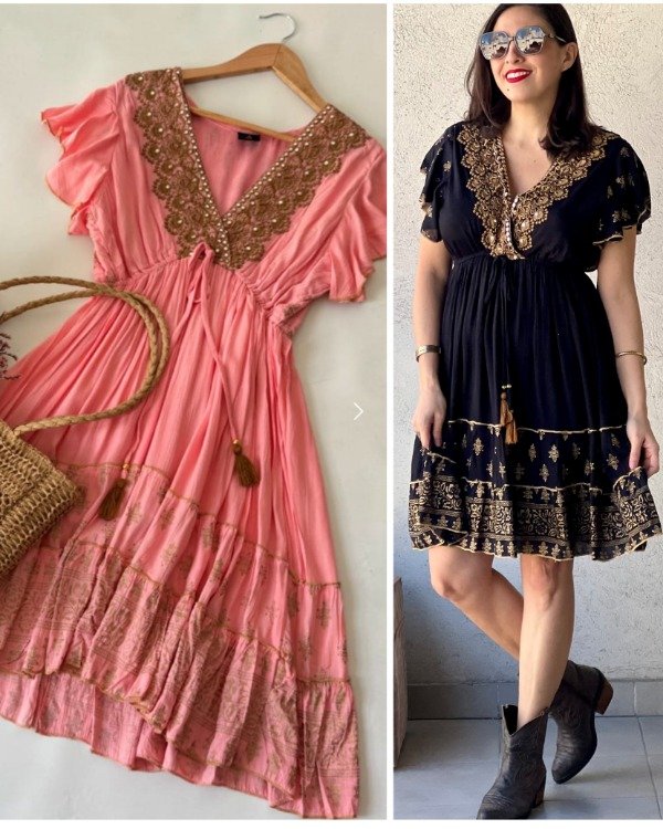 Producto - Mariposa Corto Bordado S M