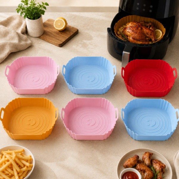 Producto - Molde de Silicona Rectangular 16cm para Airfryer EB