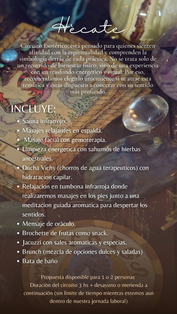 Producto - Spa Hécate (doble)