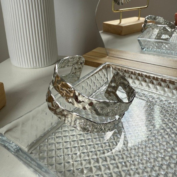 Producto - Pulsera Ancha Riviera Silver