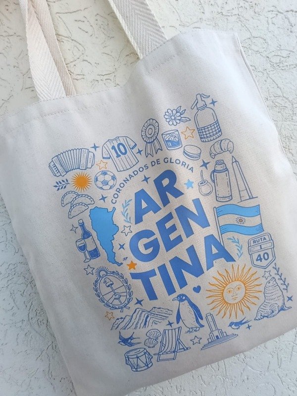 Producto - TOTE BAG ARGENTINA (producto físico)