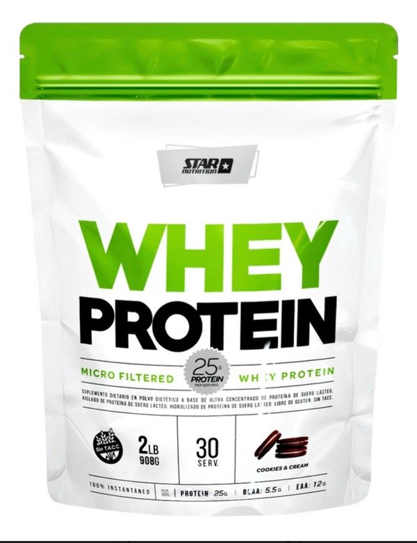 Producto - STAR NUTRITION WHEY PROTEIN 908g Doy Pack