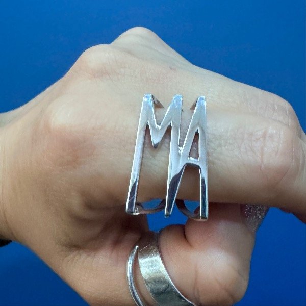 Producto - Anillo Soy Yo (doble inicial)