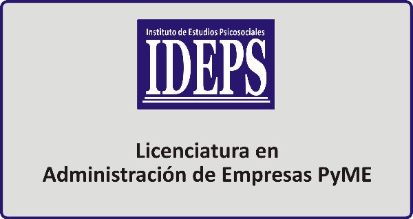 Producto - LICENCIATURA EN ADMINISTRACIÓN DE EMPRESAS PyME a distancia