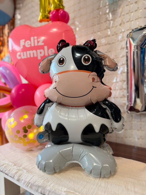 Producto - GLOBO VACA CON BASE 40CM - 0
