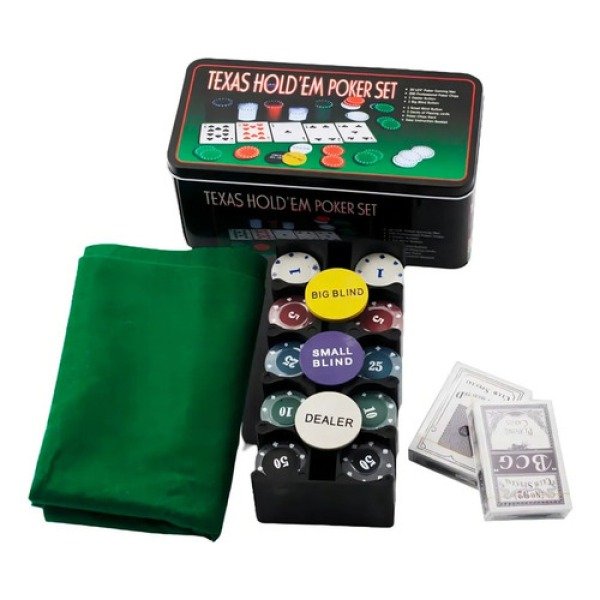 Producto - SET DE POKER COMPLETO