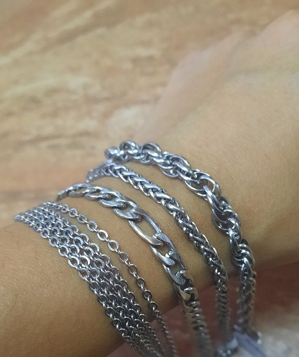 Producto - Pulsera/Tobillera cadena de acero