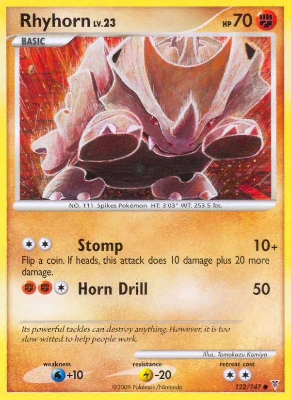 Producto - Rhyhorn 122/147 Platinum: Supreme Victors