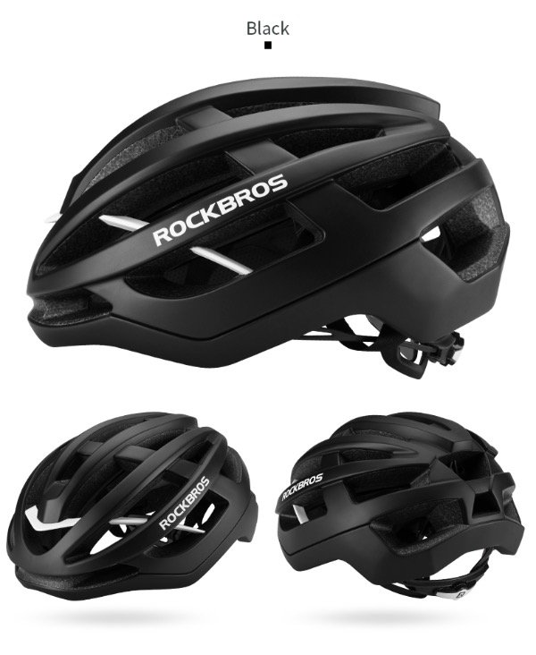 Producto - Casco rockbross hc58 negro mate M