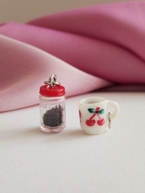 Producto - Cafecito Cherry (Aro Plateado)