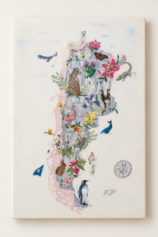 Producto - Mapa Flora y Fauna Argentina - 0