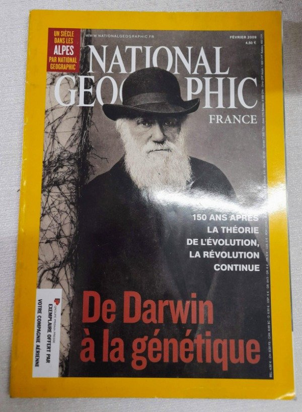 Producto - Revista National Geographic France - Vol 2 Num 2 - De Darwin a la genetique