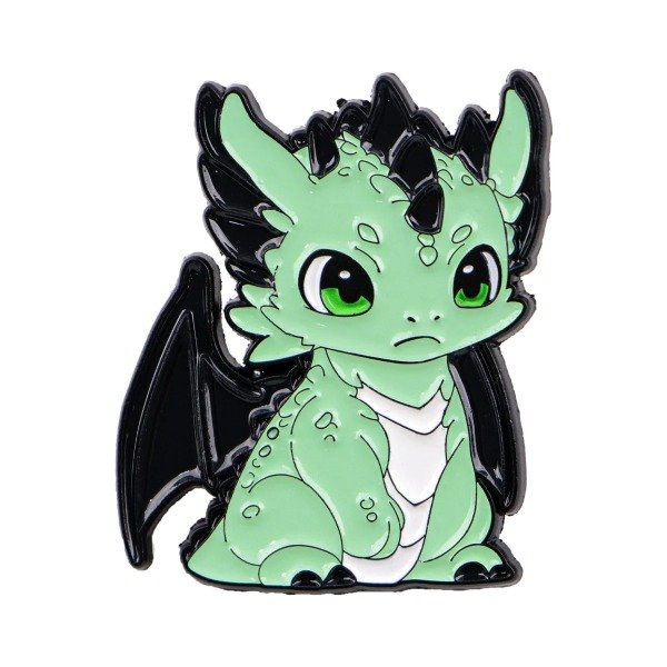 Producto - Pin Dragón Verde agua