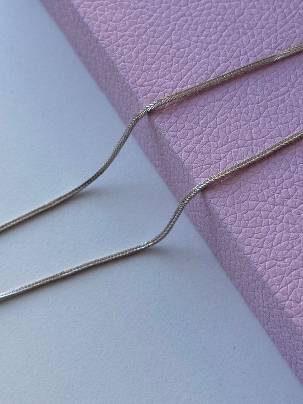 Producto - Cadena de plata 60cm C221