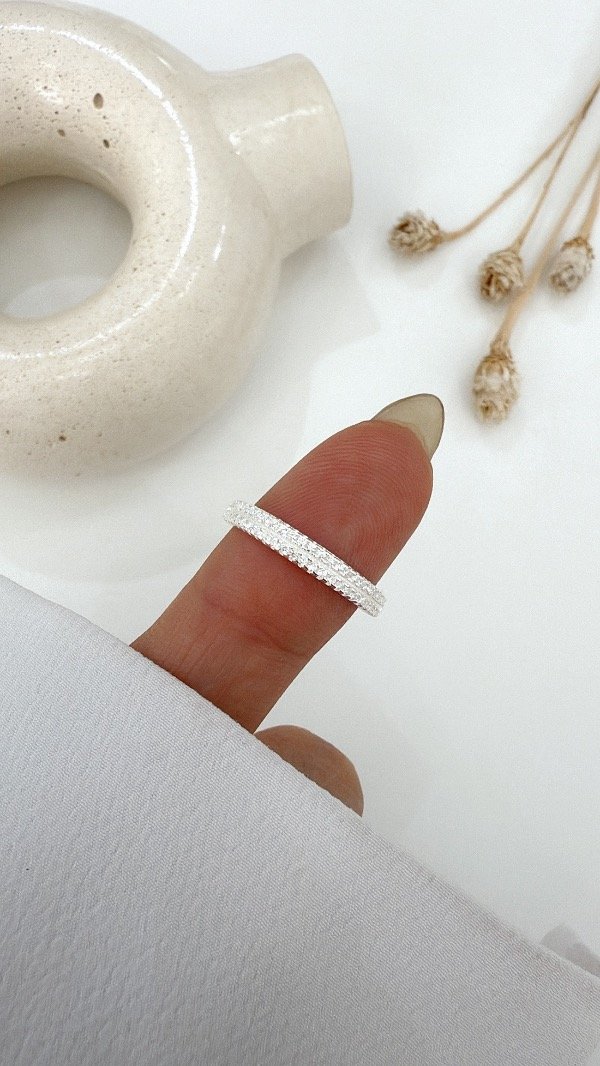 Producto - Anillo doble hilera Mel cubic P925