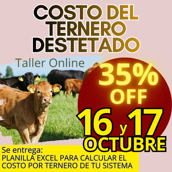 Producto - Taller Online: Cálculo del Costo del Ternero - 0