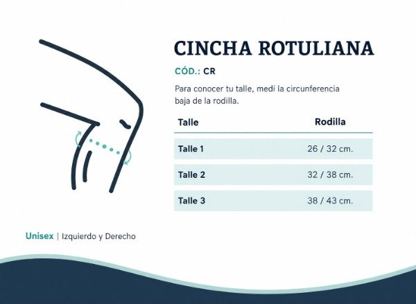 Producto - Cincha Rotuliana de Neoprene - 1
