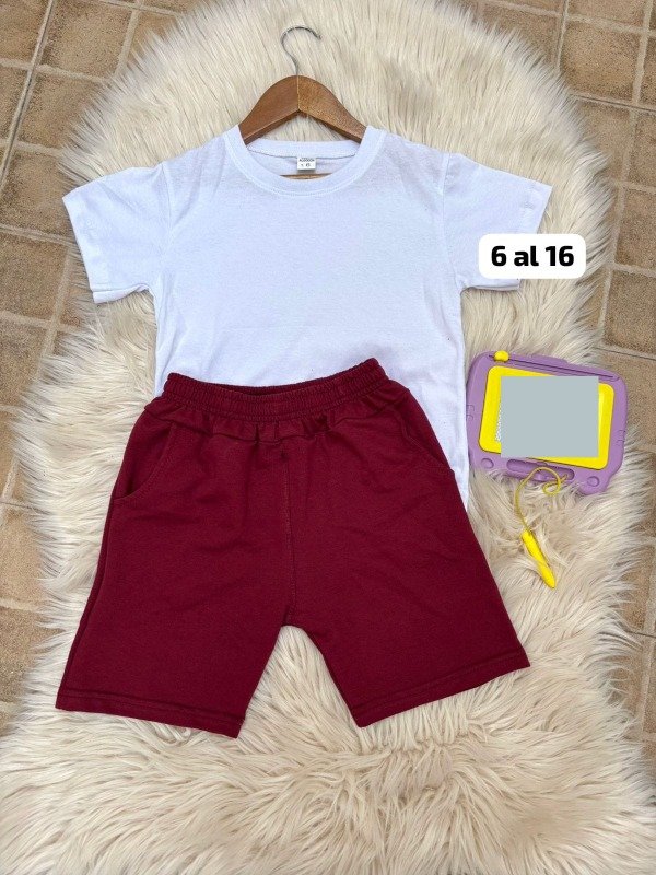 Producto - LINEA CHIKIS combo short escolar