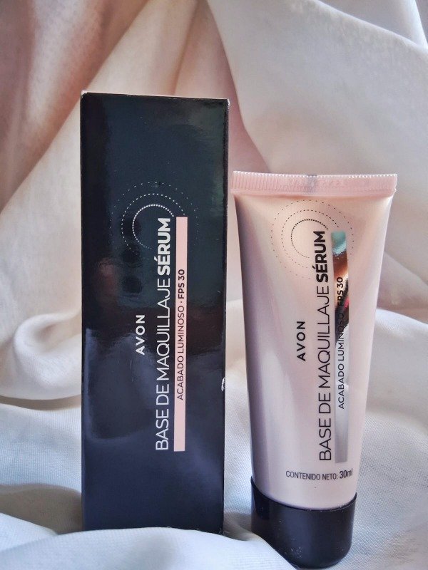 Producto - Avon Base De Maquillaje Serum Acabado Luminoso Fps30 30ml Tono Medium beige