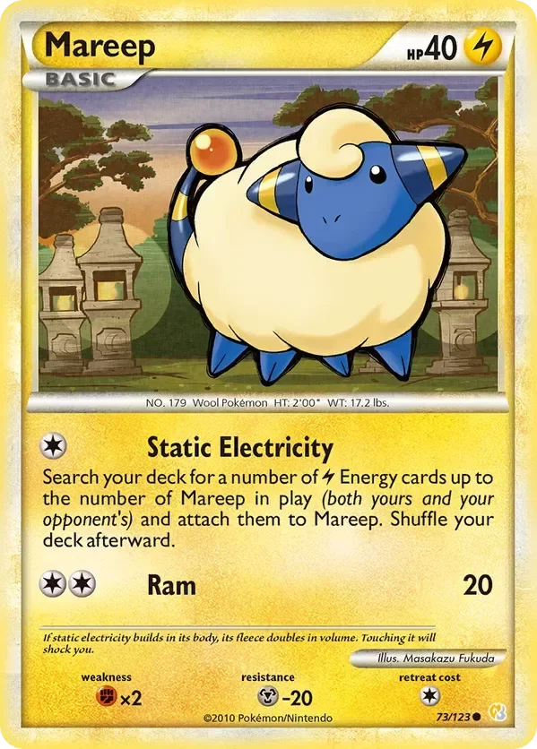 Producto - Mareep - 73/123 - HeartGold and SoulSilver