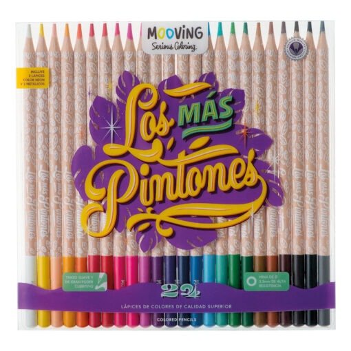 Producto - LAPIZ COLOR MOOVING LARGO X24 (3011024)