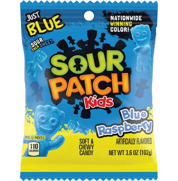 Producto - SOUR PATCH KIDS BLUE RASPBERRY